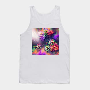 Psychedelic Flowers Tank Top